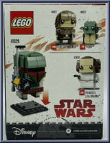 Boba Fett #73 from BrickHeadz - Star Wars manufactured by Lego [Back]
