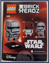 Captain Phasma #20 from BrickHeadz - Star Wars manufactured by Lego [Back]