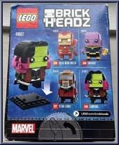 Gamora from BrickHeadz - Basic Series manufactured by Lego [Back]