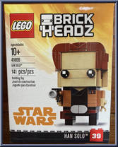 Han Solo #39 from BrickHeadz - Star Wars manufactured by Lego [Front]