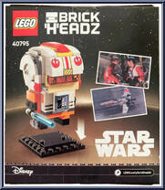 Luke Skywalker (Rebel Pilot) #264 from BrickHeadz - Star Wars manufactured by Lego [Back]