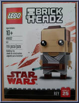 Rey #25 from BrickHeadz - Star Wars manufactured by Lego [Front]