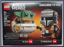 Child #113 / Mandalorian #114 from BrickHeadz - Star Wars manufactured by Lego [Front]