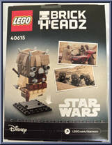 Tusken Raider #182 from BrickHeadz - Star Wars manufactured by Lego [Back]