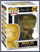 Bruce Lee (Gold) from Bruce Lee - Pop! Vinyl Figures manufactured by Funko [Front]