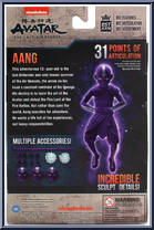 Aang (Cosmic Energy) from Bst Axn - Avatar the Last Airbender manufactured by Loyal Subjects [Back]