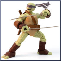 Leonardo (IDW Comic + Action Figure) (Version 2) from Bst Axn - Teenage Mutant Ninja Turtles manufactured by Loyal Subjects [Loose]