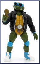 Leonardo (Leather Jacket) (Street Style) from Bst Axn - Teenage Mutant Ninja Turtles manufactured by Loyal Subjects [Loose]