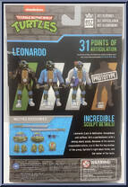 Leonardo (Letterman) (Street Style) from Bst Axn - Teenage Mutant Ninja Turtles manufactured by Loyal Subjects [Back]