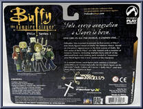 Darla (Black Shirt) from Buffy Palz - Series 1 manufactured by Palisades [Back]