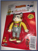 Huckle Cat from Busy World of Richard Scarry - Bendables manufactured by Gordy Toy [Front]