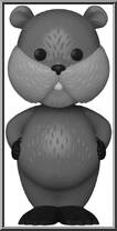 Gopher (Greyscale) (Chase) Action Figure