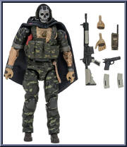 Ghost (Last Breath) from Call of Duty - Modern Warfare manufactured by Jazwares [Loose]