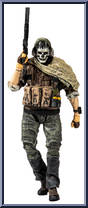 Ghost from Call of Duty - Modern Warfare manufactured by McFarlane [Loose]