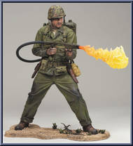 Marine Corps with Flamethrower from Call of Duty - Basic Series manufactured by McFarlane [Loose]