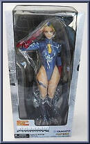 Cammy (Blue) from Capcom Girls Collection - Basic Series manufactured by Yamato [Front]