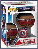 Captain America (Sam Wilson) from Captain America - Brave New World - Pop! Vinyl Figures manufactured by Funko [Front]