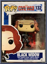 Black Widow from Captain America - Captain America Civil War Pop! manufactured by Funko [Front]
