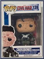 Crossbones (Unmasked) from Captain America - Captain America Civil War Pop! manufactured by Funko [Front]