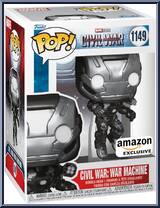 War Machine from Captain America - Captain America Civil War Pop! manufactured by Funko [Front]