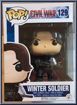 Winter Soldier from Captain America - Captain America Civil War Pop! manufactured by Funko [Front]