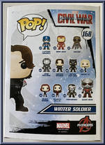 Winter Soldier (One-Arm) from Captain America - Captain America Civil War Pop! manufactured by Funko [Back]