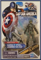 Marvel's Hydra Armored Soldier from Captain America - The First Avenger - Movie manufactured by Hasbro [Front]
