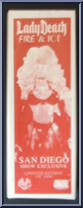 Lady Death (Fire & Ice) from Chaos! Comics - Exclusives manufactured by Moore [Front]