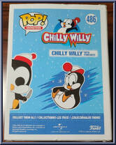 Chilly Willy (with Pankcakes) from Chilly Willy - Pop! Vinyl Figures manufactured by Funko [Back]