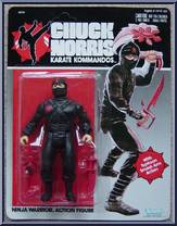 Ninja Warrior from Chuck Norris - Karate Kommandos - Basic Series manufactured by Kenner [Front]