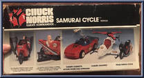 Samurai Cycle from Chuck Norris - Karate Kommandos - Vehicles manufactured by Kenner [Back]