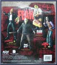 Freddy Krueger (A Nightmare on Elm Street 3 - Dream Warriors) from Cinema of Fear - Series 1 manufactured by Mezco [Back]