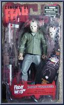 Jason Voorhees (Friday the 13th - Part 3) from Cinema of Fear - Series 4 manufactured by Mezco [Front]