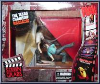 Texas Chainsaw Massacre from Cinema of Fear - Screen Grabs - Series 1 manufactured by Mezco [Front]