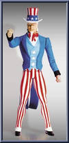 Uncle Sam from Classic Heroes - Basic Series manufactured by DC Direct [Loose]