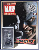 Bullseye from Classic Marvel Figurine Collection - Basic Series manufactured by Eaglemoss [Front]