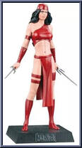 Elektra from Classic Marvel Figurine Collection - Basic Series manufactured by Eaglemoss [Loose]