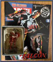 Falcon with Redwing from Classic Marvel Figurine Collection - Basic Series manufactured by Eaglemoss [Front]