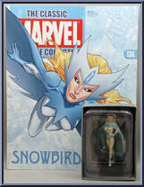 Snowbird from Classic Marvel Figurine Collection - Basic Series manufactured by Eaglemoss [Front]