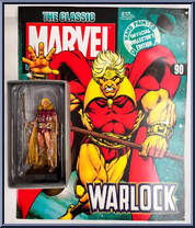 Warlock from Classic Marvel Figurine Collection - Basic Series manufactured by Eaglemoss [Front]