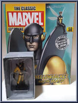 Yellowjacket and the Wasp from Classic Marvel Figurine Collection - Basic Series manufactured by Eaglemoss [Front]