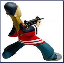 Jay from Clerks Inaction Figures - Series 3 - Dogma manufactured by Graphitti Designs [Loose]
