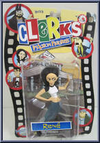 Rene Moiser from Clerks Inaction Figures - Series 2 - Mallrats manufactured by Graphitti Designs [Front]