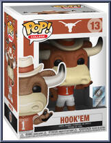 Hook 'Em (University of Texas) from College - Pop! Vinyl Figures manufactured by Funko [Front]