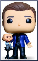 Jeff Dunham and Walter (Blue Jacket) Action Figure