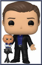 Jeff Dunham and Walter (Black Jacket) (Chase) Action Figure