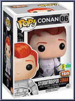Stormtrooper Conan from Conan O'Brien - Pop! Vinyl Figures manufactured by Funko [Front]