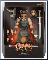 Conan (Battle Of The Mounds) from Conan the Barbarian - Ultimates manufactured by Super7 [Front]