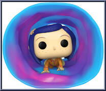 Coraline in Tunnel (Deluxe) from Coraline - Pop! Vinyl Figures manufactured by Funko [Loose]