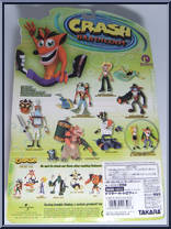 High Flying Crash Bandicoot from Crash Bandicoot - Series 2 manufactured by ReSaurus [Back]